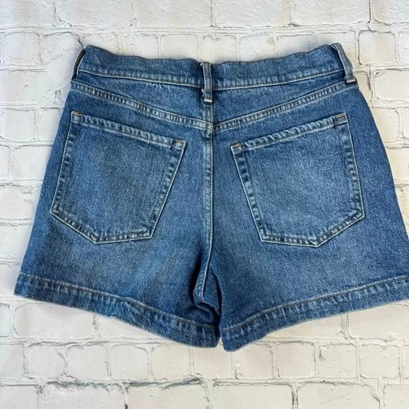 Banana Republic Factory Blue Denim Jean Button Fly High Rise size 0/25 - Picture 12 of 13